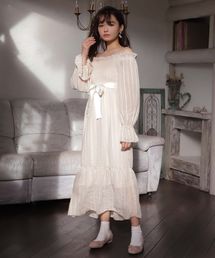 【WEB STORE限定】ヴィンテージ シャーリングワンピース