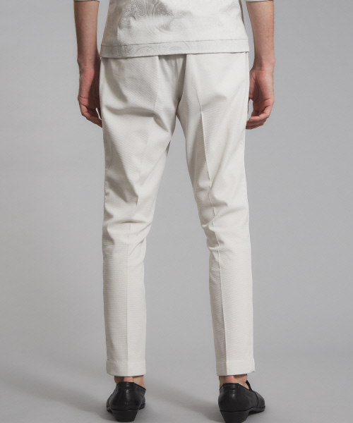 5351 POUR LES HOMMES(ゴーサンゴーイチプールオム)の「【セットアップ対応】サーフニット スリム テーパードパンツ(その他パンツ・メンズ・ライトグレー/ブラック・44/46/48/50)」の9枚目の写真