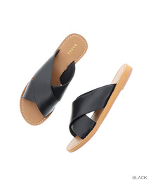 RANDA | クロスベルトフラットサンダル(サンダル)