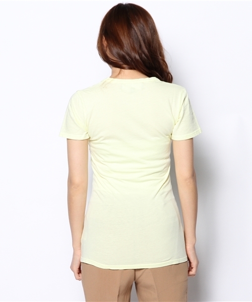 DouDou（ドゥドゥ）の「【GROCERIES】TシャツWVN（Tシャツ/カットソー・レディース・グリーン/レッド/ホワイト/ラベンダー/チャコールグレー/イエロー・FREE）」の10枚目の写真