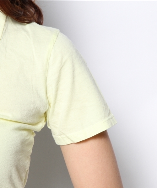 DouDou（ドゥドゥ）の「【GROCERIES】TシャツWVN（Tシャツ/カットソー・レディース・グリーン/レッド/ホワイト/ラベンダー/チャコールグレー/イエロー・FREE）」の12枚目の写真