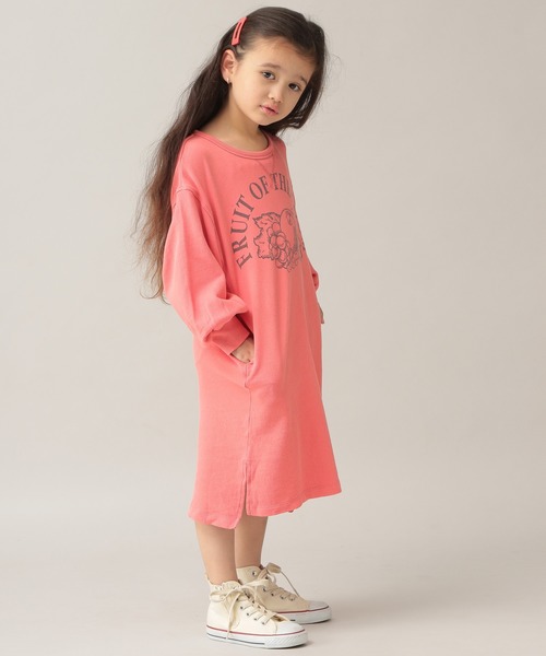 The The セール Of ミニウラケワンピース ワンピース Fruit The The Kids Fruit Of Loom フルーツオブザルーム Of Loom フルーツオブザルーム のファッション
