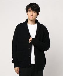 ショールカラーニットカーディガン●＊