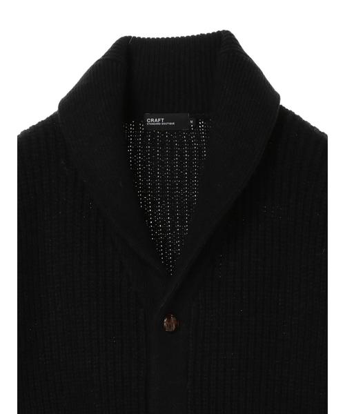 CRAFT STANDARD BOUTIQUE（クラフトスタンダードブティック）の「ショールカラーニットカーディガン●＊（カーディガン/ボレロ・メンズ・グレー系その他2/ネイビー/グレー系その他・L/LL/M）」の13枚目の写真