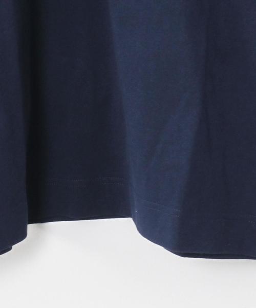 coen(コーエン)の「USAコットンスタンドカラー7分袖Tシャツ(Tシャツ/カットソー・メンズ・ダークグリーン/ネイビー・MEDIUM/SMALL/X-LARGE/LARGE)」の20枚目の写真