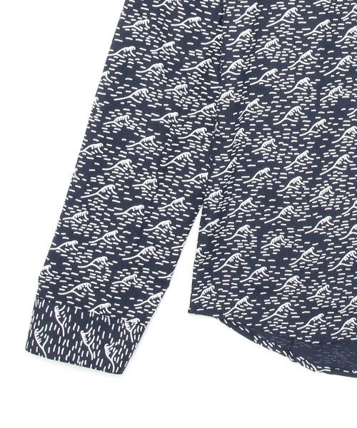 BEAMS LIGHTS Men's（ビームスライツ メンズ）の「CUISSE DE GRENOUILLE / ウェイブモノグラムシャツ（シャツ/ブラウス・メンズ・ネイビー・SMALL/MEDIUM）」の18枚目の写真