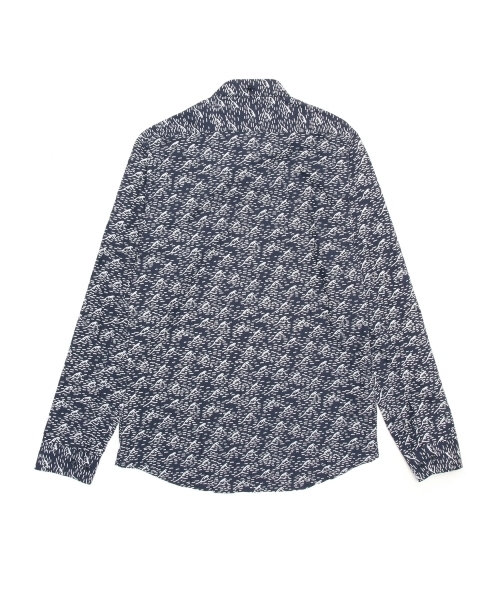 BEAMS LIGHTS Men's（ビームスライツ メンズ）の「CUISSE DE GRENOUILLE / ウェイブモノグラムシャツ（シャツ/ブラウス・メンズ・ネイビー・SMALL/MEDIUM）」の20枚目の写真