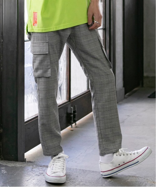 Beno（ビーノ）の「TRストレッチ ／ スリム テーパード カーゴパンツ（カーゴパンツ・メンズ・グレー系その他/グレー系その他2/グレー/ネイビー/ブラック・LL/M/L）」の3枚目の写真