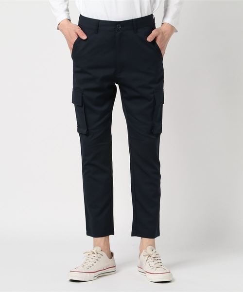 Beno（ビーノ）の「TRストレッチ ／ スリム テーパード カーゴパンツ（カーゴパンツ・メンズ・グレー系その他/グレー系その他2/グレー/ネイビー/ブラック・LL/M/L）」の10枚目の写真