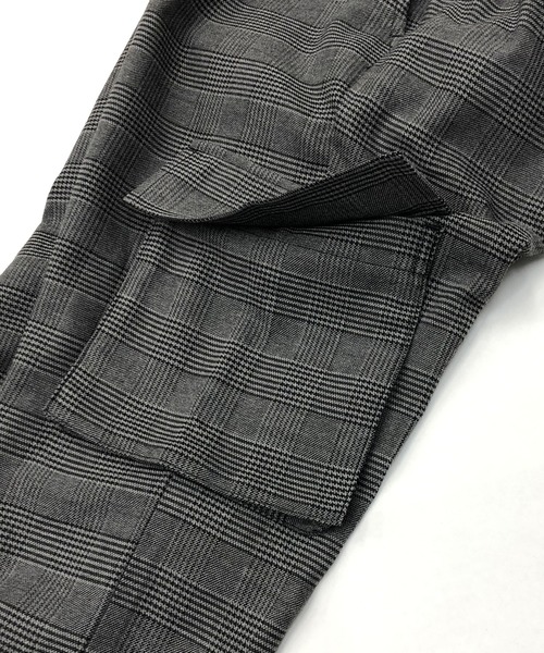 Beno（ビーノ）の「TRストレッチ ／ スリム テーパード カーゴパンツ（カーゴパンツ・メンズ・グレー系その他/グレー系その他2/グレー/ネイビー/ブラック・LL/M/L）」の22枚目の写真