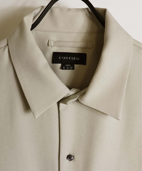 Confirm（コンファーム）の「Confirm / コンファーム CPOシャツ（シャツ/ブラウス・メンズ・ホワイト/ブラック/ブラウン・M/L）」の4枚目の写真