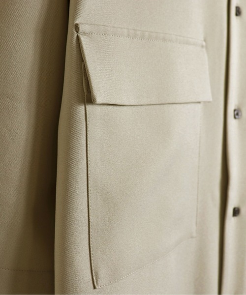 Confirm（コンファーム）の「Confirm / コンファーム CPOシャツ（シャツ/ブラウス・メンズ・ホワイト/ブラック/ブラウン・M/L）」の7枚目の写真