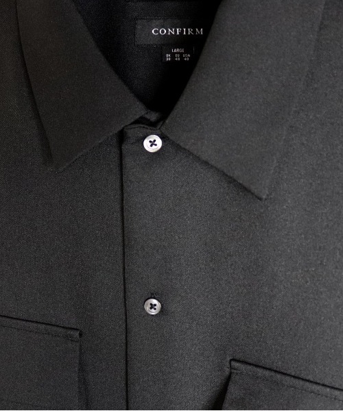 Confirm（コンファーム）の「Confirm / コンファーム CPOシャツ（シャツ/ブラウス・メンズ・ホワイト/ブラック/ブラウン・M/L）」の11枚目の写真