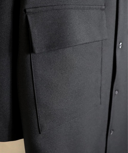 Confirm（コンファーム）の「Confirm / コンファーム CPOシャツ（シャツ/ブラウス・メンズ・ホワイト/ブラック/ブラウン・M/L）」の12枚目の写真