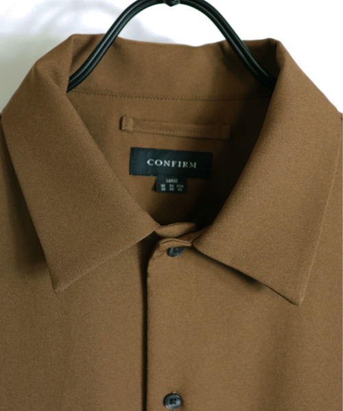 Confirm（コンファーム）の「Confirm / コンファーム CPOシャツ（シャツ/ブラウス・メンズ・ホワイト/ブラック/ブラウン・M/L）」の14枚目の写真