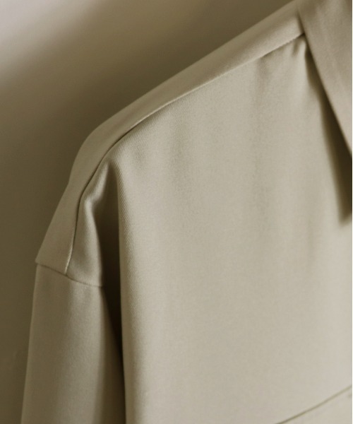 Confirm（コンファーム）の「Confirm / コンファーム CPOシャツ（シャツ/ブラウス・メンズ・ホワイト/ブラック/ブラウン・M/L）」の5枚目の写真