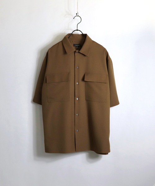 Confirm（コンファーム）の「Confirm / コンファーム CPOシャツ（シャツ/ブラウス・メンズ・ホワイト/ブラック/ブラウン・M/L）」の20枚目の写真