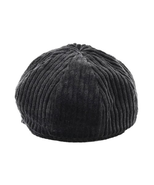 EMODA（エモダ）の「ワイドコーデュロイキャスケット（キャスケット・レディース・ブラック/ベージュ・FREE）」の7枚目の写真