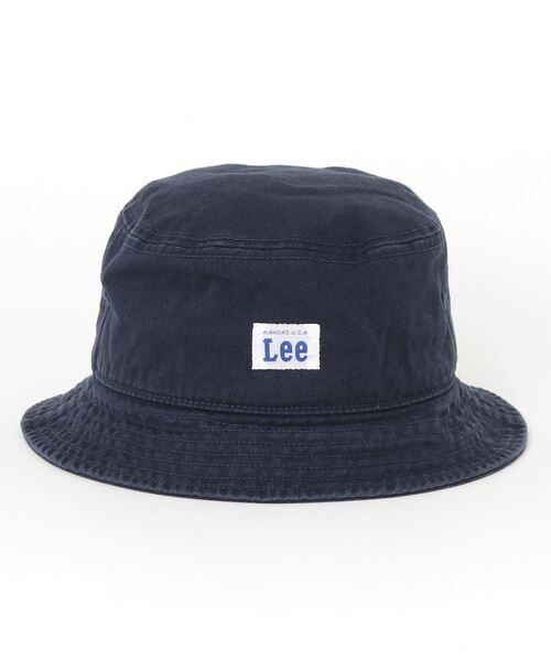 Lee(リー)の「Lee/リー KIDS LE BUCKET COTTON TWILL キッズ バケットハット(ハット・キッズ・ホワイト/ブラック/ベージュ/ネイビー/レッド系その他/ダークオレンジ/カモフラージュ/ピンク・54cm)」の4枚目の写真