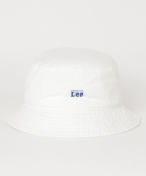 Lee(リー)の「Lee/リー KIDS LE BUCKET COTTON TWILL キッズ バケットハット(ハット・キッズ・ホワイト/ブラック/ベージュ/ネイビー/レッド系その他/ダークオレンジ/カモフラージュ/ピンク・54cm)」の2枚目の写真