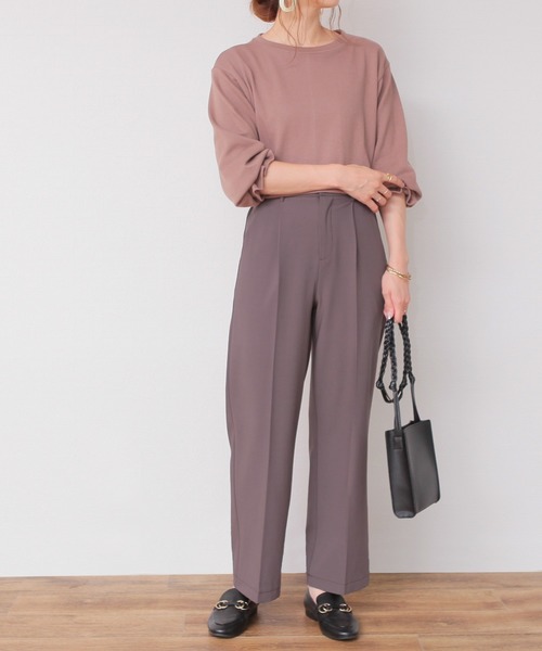 reca（レカ）の「カラーパンツ/スラックスパンツ（その他パンツ・レディース・パープル系その他/ブルー系その他/パープル・FREE）」の8枚目の写真