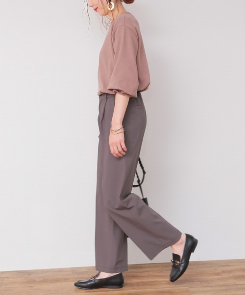 reca（レカ）の「カラーパンツ/スラックスパンツ（その他パンツ・レディース・パープル系その他/ブルー系その他/パープル・FREE）」の5枚目の写真