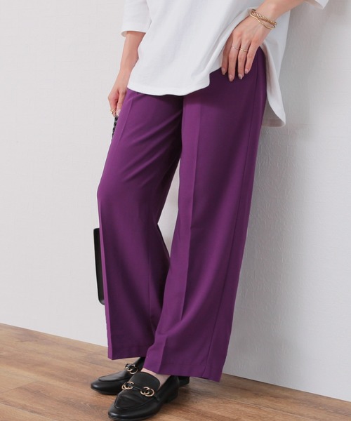 reca（レカ）の「カラーパンツ/スラックスパンツ（その他パンツ・レディース・パープル系その他/ブルー系その他/パープル・FREE）」の11枚目の写真