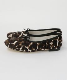 『美品』repetto レペット　MANON 別注　バレエシューズ　レオパード Repetto（レペット）の「【別注】＜repetto(レペット)＞∴MANON