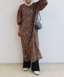 ワンピース ブルー ネイビー 青色系 ペイズリー柄 ファッション通販 Zozotown