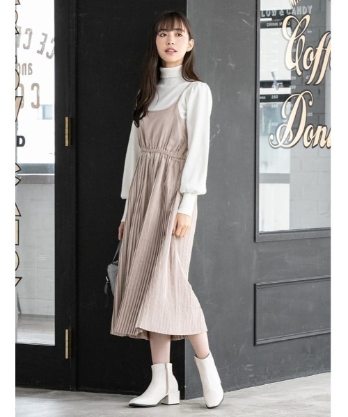 セール ピーチスキンプリーツキャミワンピース ワンピース Fifth フィフス のファッション通販 Zozotown