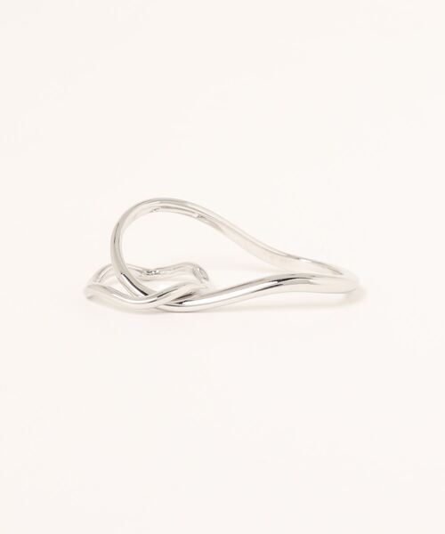 LOWRYS FARM（ローリーズファーム）の「２フィンガーリング　929095（リング・レディース・ベージュ/グレー/ブラック系その他/ゴールド系その他/シルバー系その他・FREE）」の2枚目の写真