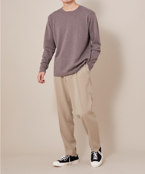 ADAM ET ROPE'(アダムエロペ)の「20AWミラノリブCN P/O(ニット/セーター・メンズ・ホワイト系その他2/グリーン系その他3/ベージュ系その他2・L/S/M)」の12枚目の写真