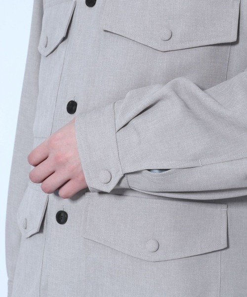 MEN's♂『HAREハレ 』セットアップ　ビッグポケットシャツJK＋パンツ MEN's♂『HAREハレ 』セットアップ ビッグポケットシャツJK＋パンツ