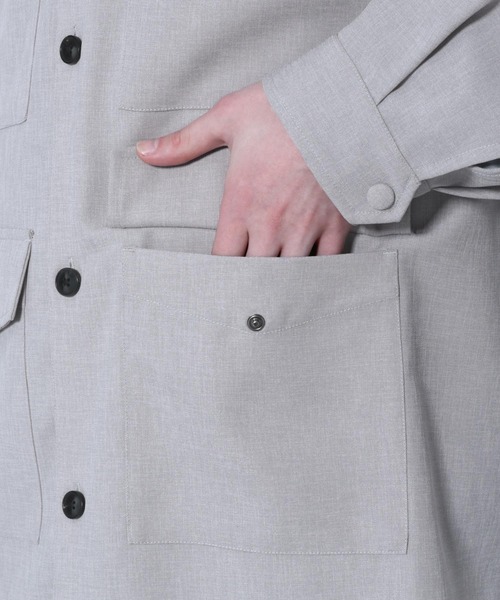 MEN's♂『HAREハレ 』セットアップ　ビッグポケットシャツJK＋パンツ MEN's♂『HAREハレ 』セットアップ ビッグポケットシャツJK＋パンツ