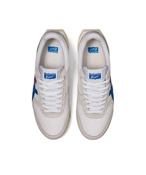 Onitsuka Tiger（オニツカタイガー）の「ULTIMATE 81 EX / アルティメイト 81 イーエックス（スニーカー・メンズ・ホワイト×ブルー/ベージュ系その他/ホワイト系その他/ホワイト×ブラック/モスグリーン/ベージュ系その他2/ベージュ系その他3/ブラウン系その他・24.5/26/23.5/24/26.5/27/29/28.5/23/25.5/28/25/27.5/22.5）」の14枚目の写真