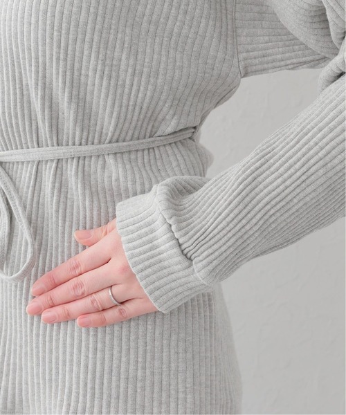 BASERANGE（ベースレンジ）の「【BASERANGE/ベースレンジ】PRE SHAW LONG SLEEVE：カットソー（Tシャツ/カットソー・レディース・ライトグレー・X-SMALL）」の12枚目の写真