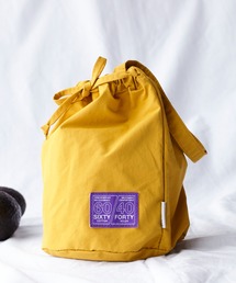 DRWCYS | ナイロン&コットン巾着BAG(ハンドバッグ)