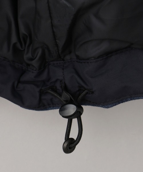 THE NORTH FACE(ザノースフェイス)の「【THE NORTH FACE /ザ ノースフェイス】GTX DENM COACH JACKET/GTXデニムコーチジャケット/ライトアウター/NP12042(ブルゾン・メンズ・ブラック/インディゴブルー・LARGE/SMALL/MEDIUM/X-LARGE)」の3枚目の写真