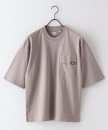 【OUTDOOR PRODUCTS】USAコットン5分袖Tシャツ フララップ付きのポケット オーバーサイズ/ビッグシルエット