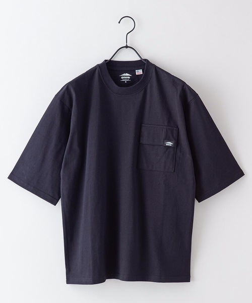 OUTDOOR PRODUCTS(アウトドアプロダクツ)の「【OUTDOOR PRODUCTS】USAコットン5分袖Tシャツ フララップ付きのポケット オーバーサイズ/ビッグシルエット(Tシャツ/カットソー・メンズ・ホワイト/ブラック/カーキ/ブルー系その他/ピンク系その他・SMALL/LARGE/X-LARGE/MEDIUM)」の1枚目の写真