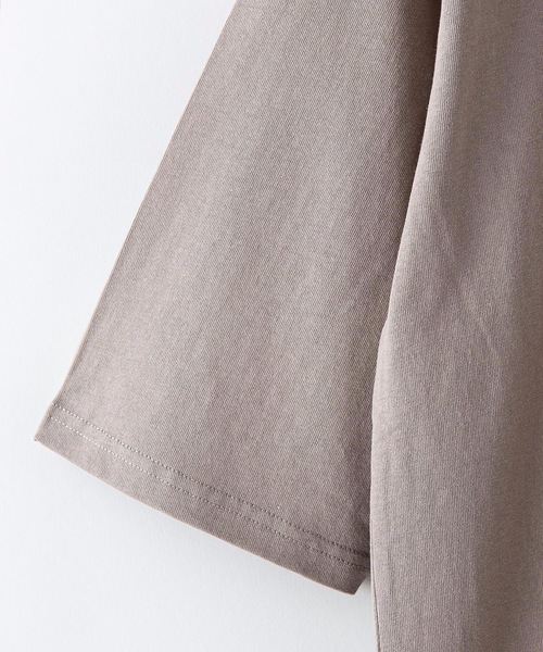 OUTDOOR PRODUCTS(アウトドアプロダクツ)の「【OUTDOOR PRODUCTS】USAコットン5分袖Tシャツ フララップ付きのポケット オーバーサイズ/ビッグシルエット(Tシャツ/カットソー・メンズ・ホワイト/ブラック/カーキ/ブルー系その他/ピンク系その他・SMALL/LARGE/X-LARGE/MEDIUM)」の8枚目の写真