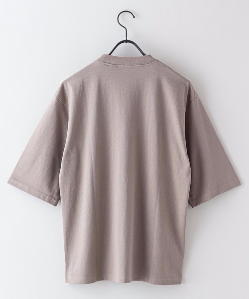 OUTDOOR PRODUCTS(アウトドアプロダクツ)の「【OUTDOOR PRODUCTS】USAコットン5分袖Tシャツ フララップ付きのポケット オーバーサイズ/ビッグシルエット(Tシャツ/カットソー・メンズ・ホワイト/ブラック/カーキ/ブルー系その他/ピンク系その他・SMALL/LARGE/X-LARGE/MEDIUM)」の10枚目の写真