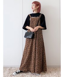 セール ブランド古着 サロペットスカート ジャンパースカート E Hyphen World Gallery イーハイフンワールドギャラリー のファッション通販 Zozoused