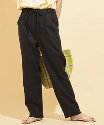 【WEB限定】by ※フレンチリネン キャンバスイージーパンツ　-ウォッシャブル-∴ ◆