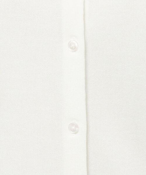 closet story（クローゼットストーリー）の「＜closet story＞□セッショクレイカン CRW カーディガン -手洗い可能-（カーディガン/ボレロ・レディース・ホワイト/ブラック/イエロー・FREE）」の15枚目の写真