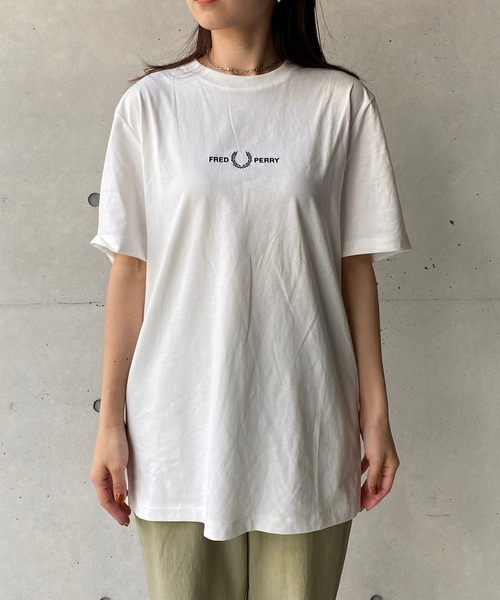 FRED PERRY フレッドペリー Tシャツ ホワイト FRED PERRY / TAPED RINGER T-SHIRT（Tシャツ/カットソー