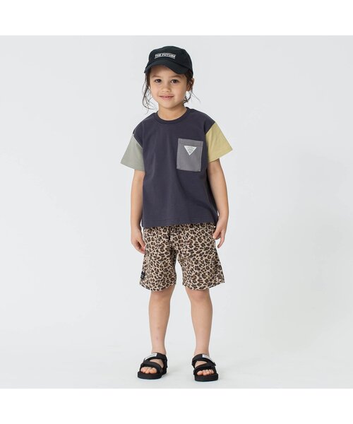 BREEZE（ブリーズ）の「ウエストコード3柄パンツ 5分丈（その他パンツ・キッズ・ベージュ/ネイビー/イエロー・100/110/120/150/90/140/130）」の17枚目の写真