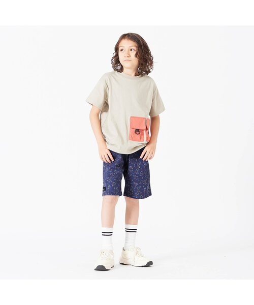 BREEZE（ブリーズ）の「ウエストコード3柄パンツ 5分丈（その他パンツ・キッズ・ベージュ/ネイビー/イエロー・100/110/120/150/90/140/130）」の20枚目の写真