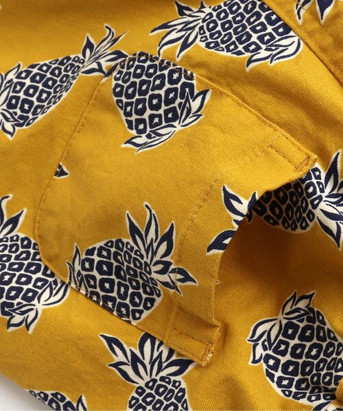 BREEZE（ブリーズ）の「ウエストコード3柄パンツ 5分丈（その他パンツ・キッズ・ベージュ/ネイビー/イエロー・100/110/120/150/90/140/130）」の15枚目の写真