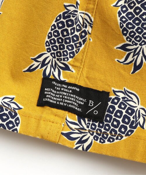 BREEZE（ブリーズ）の「ウエストコード3柄パンツ 5分丈（その他パンツ・キッズ・ベージュ/ネイビー/イエロー・100/110/120/150/90/140/130）」の18枚目の写真